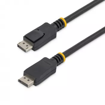 StarTech.com 7m DisplayPort-kaabel - 2560 x 1440p - DisplayPort-DisplayPort-kaabel - DP-DP-kaabel monitorile - DP video-/kuvarjuhe - lukustuvad DP-pistikud - HDCP ja DPCP