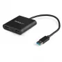StarTech.com USB 3.0 – kahe HDMI-ga adapter, USB – 2x HDMI monitorimuundur Windowsile (ei toeta macOS/ChromeOS/Linuxit) – TAA