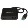 StarTech.com USB 3.0 – kahe HDMI-ga adapter, USB – 2x HDMI monitorimuundur Windowsile (ei toeta macOS/ChromeOS/Linuxit) – TAA