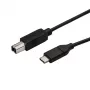StarTech.com USB-C–USB-B printerikaabel – M/M – 3 m (10 jalga) – USB 2.0