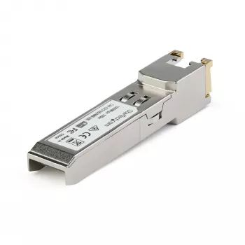 StarTech.com Cisco GLC-TE ühilduv moodul – 1000BASE-T vasest tööstuslik Gigabit Etherneti transiiver – SFP RJ45 Cat6/Cat5e 100 m laiendatud temperatuur – Cisco Firepower, IE 2000, C9500, C2960