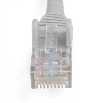 StarTech.com 7m CAT6 Etherneti kaabel - LSZH (madal suitsusisaldus, halogeenivaba) - 10 Gigabit 250Mhz 100W PoE RJ45 10GbE UTP võrguparandusjuhe, takerdumisvastane, tõmbetugevdusega - hall, CAT 6, ETL-sertifitseeritud, 24AWG