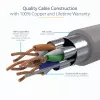 StarTech.com 1m CAT6a Ethernet kaabel - 10 Gigabit Shielded Snagless RJ45 100W PoE Patch Cord - 10GbE STP võrgukaabel w/Strain Relief - hall Individually Tested/Wiring is UL Certified/TIA