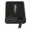 StarTech.com USB C-HDMI 2.0 adapter toiteedastusega - 4K 60Hz USB-C HDMI-ekraani videomuundur - 60W PD läbiv laadimisport - Thunderbolt 3 ühilduv - Must