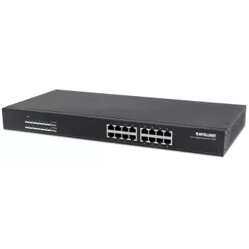 Mittehallitav kommutaator Intellinet 16-pordine Gigabit Ethernet PoE+
