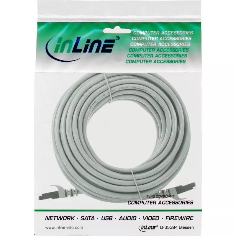 InLine patch-kaabel F/UTP Cat.5e hall 5m
