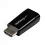 StarTech.com kompaktne HDMI-VGA adaptermuundur – ideaalne Chromebookidele, ultrabookidele ja sülearvutitele – 1920x1200/1080p