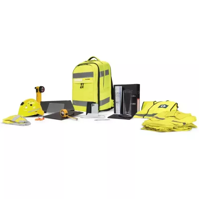 DICOTA Hi-Vis seljakott kollane EN ISO 20471:2013 sertifikaat