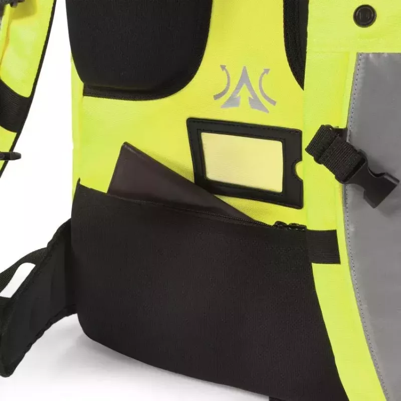 DICOTA Hi-Vis seljakott kollane EN ISO 20471:2013 sertifikaat