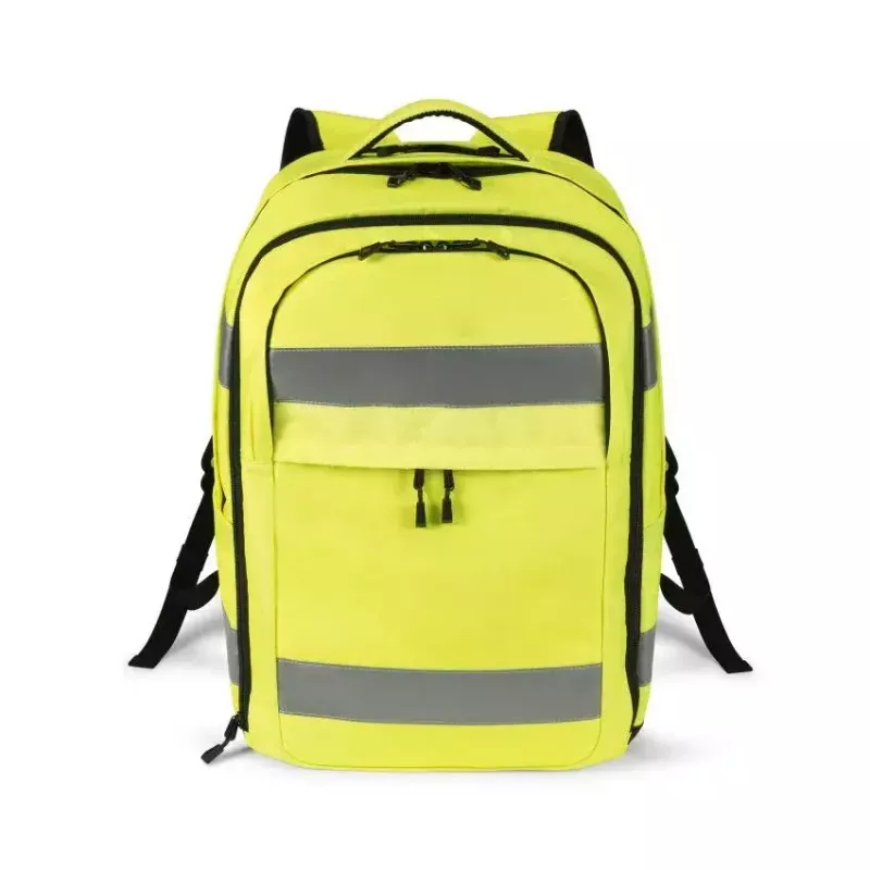 DICOTA Hi-Vis seljakott kollane EN ISO 20471:2013 sertifikaat