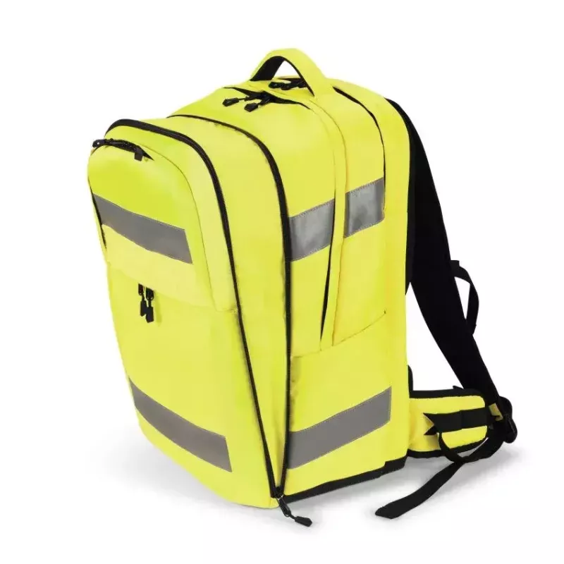 DICOTA Hi-Vis seljakott kollane EN ISO 20471:2013 sertifikaat
