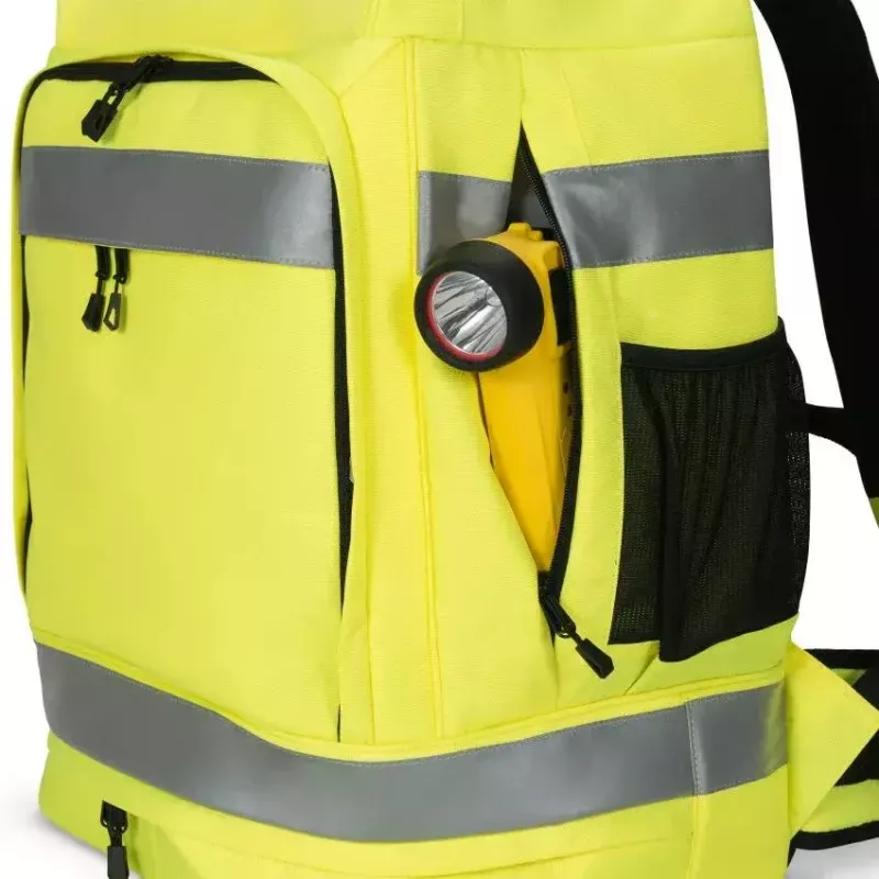 Seljakott DICOTA Hi-Vis kollane polüetüleentereftalaat (PET) termoplastiline polüuretaan (TPU)