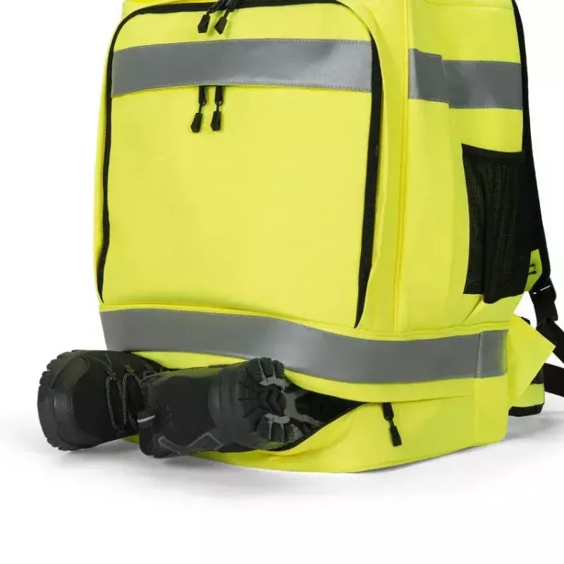 Seljakott DICOTA Hi-Vis kollane polüetüleentereftalaat (PET) termoplastiline polüuretaan (TPU)