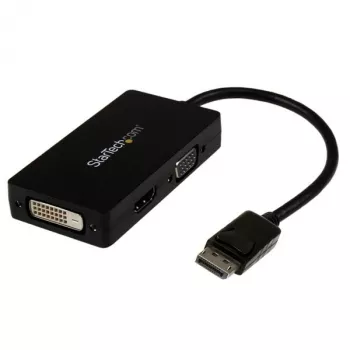 StarTech.com Travel A/V adapter: 3-in-1 DisplayPort-VGA-, DVI- või HDMI-muundur