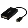 StarTech.com Travel A/V adapter: 3-in-1 DisplayPort-VGA-, DVI- või HDMI-muundur
