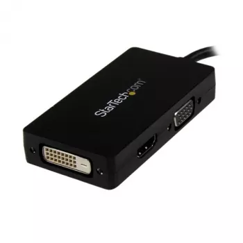 StarTech.com Travel A/V adapter: 3-in-1 DisplayPort-VGA-, DVI- või HDMI-muundur