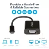 StarTech.com USB-C VGA adapter - must - 1080p - videomuundur MacBook Pro jaoks - USB C VGA kuvaadapter - täiendatud versioon on CDP2VGAEC