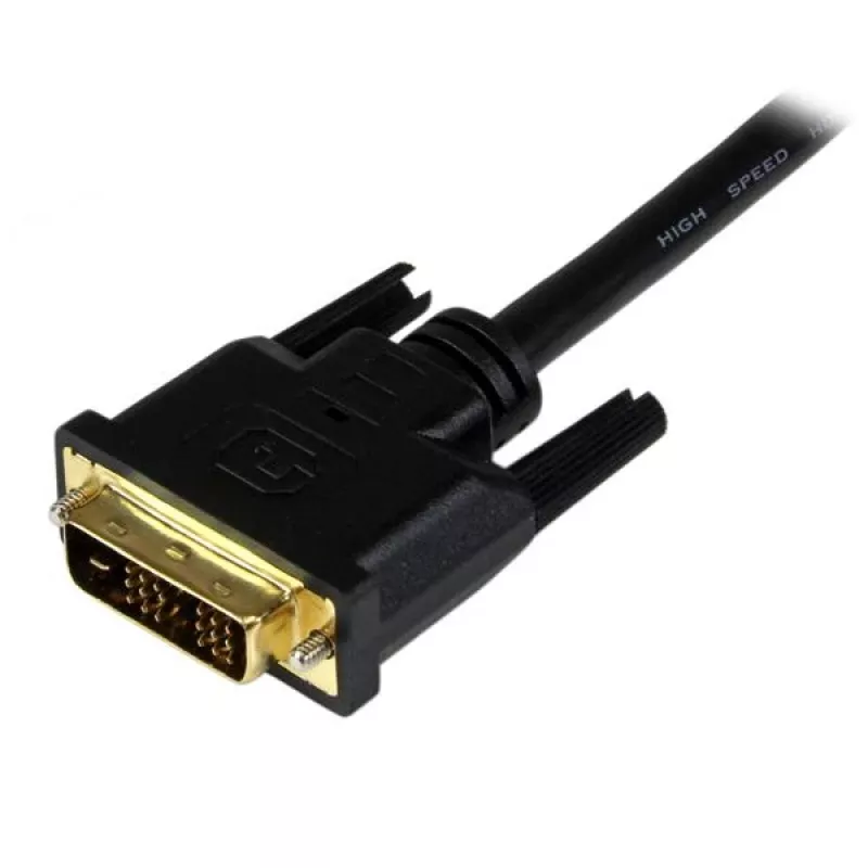 StarTech.com 1,5 m HDMI®-DVI-D kaabel – M/M, 1,5 m, HDMI, DVI-D, isane, isane, kullatud