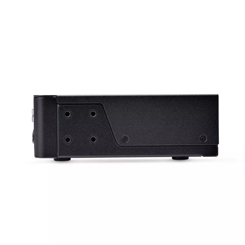 StarTech.com 4-pordiline DisplayPort KVM-lüliti, 8K 60Hz / 4K 144Hz, üks kuvar, DP 1.4, 2x USB 3.0 porti, 4x USB 2.0 HID-porti, nupp- ja kiirklahvivahetus, TAA-vastav – OS-sõltumatu, metallkorpus
