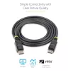 StarTech.com 1m (3 jalga) DisplayPort 1.2 kaabel – 4K x 2K Ultra HD VESA sertifitseeritud DisplayPort kaabel – DP-DP kaabel monitorile – DP video/kuva juhe – lukustuvate DP-pistikutega