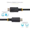 StarTech.com 1m (3 jalga) DisplayPort 1.2 kaabel – 4K x 2K Ultra HD VESA sertifitseeritud DisplayPort kaabel – DP-DP kaabel monitorile – DP video/kuva juhe – lukustuvate DP-pistikutega