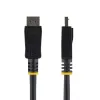 StarTech.com 1m (3 jalga) DisplayPort 1.2 kaabel – 4K x 2K Ultra HD VESA sertifitseeritud DisplayPort kaabel – DP-DP kaabel monitorile – DP video/kuva juhe – lukustuvate DP-pistikutega