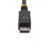 StarTech.com 2m (6ft) DisplayPort 1.2 kaabel - 4K x 2K Ultra HD VESA sertifitseeritud DisplayPort kaabel - DP-DP monitori kaabel - DP video-/kuvakaabel - lukustuvate DP-pistikute