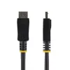StarTech.com 5 m (15 jala) DisplayPort 1.2 kaabel – 4K x 2K ülikõrglahutusega VESA-sertifitseeritud DisplayPort-kaabel – DP-DP kaabel monitori jaoks – DP video-/kuvakaabel – lukustuvate DP-pistikutega