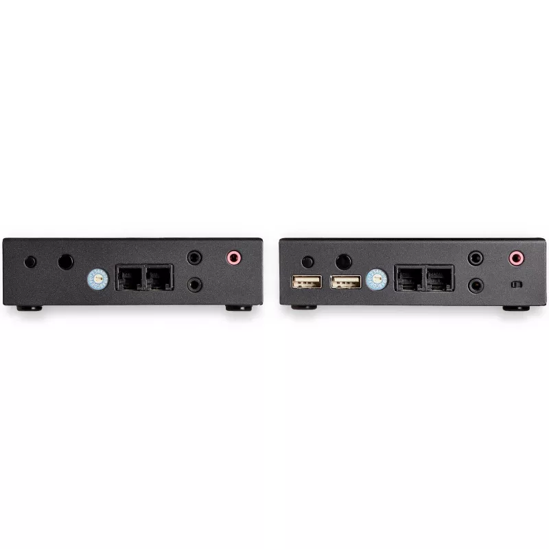 StarTech.com HDMI KVM pikendaja üle IP-võrgu – 4K 30Hz HDMI 2.0 ja USB üle IP LAN või Cat5e/Cat6 Etherneti kaabli (100m/330ft) – Kaug-KVM-lüliti/konsooli saatja/vastuvõtja pikenduskomplekt