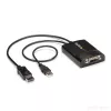 StarTech.com DisplayPort DVI Dual Link aktiivne adapter - DisplayPort DVI-D adapter videomuundur 2560x1600 60 Hz - DP 1.2 DVI monitorile - USB-toide - lukustuv DP-pistik