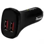 StarTech.com kahe pordiga USB-auto laadija - 24W/4.8A - must, Auto, Sigaretisüütaja, 5 V, Must