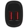 StarTech.com kahe pordiga USB-auto laadija - 24W/4.8A - must, Auto, Sigaretisüütaja, 5 V, Must