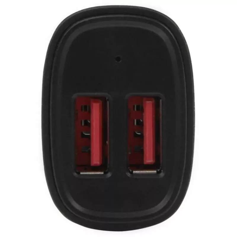 StarTech.com kahe pordiga USB-auto laadija - 24W/4.8A - must, Auto, Sigaretisüütaja, 5 V, Must