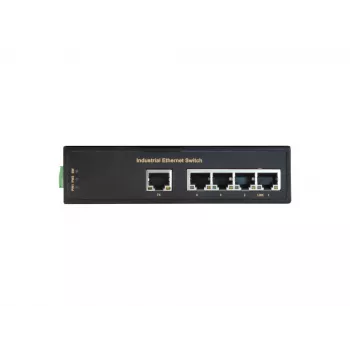 Mittehallitav kommutaator LevelOne IFS-0501 5-pordiline Fast Ethernet tööstuslik kommutaator