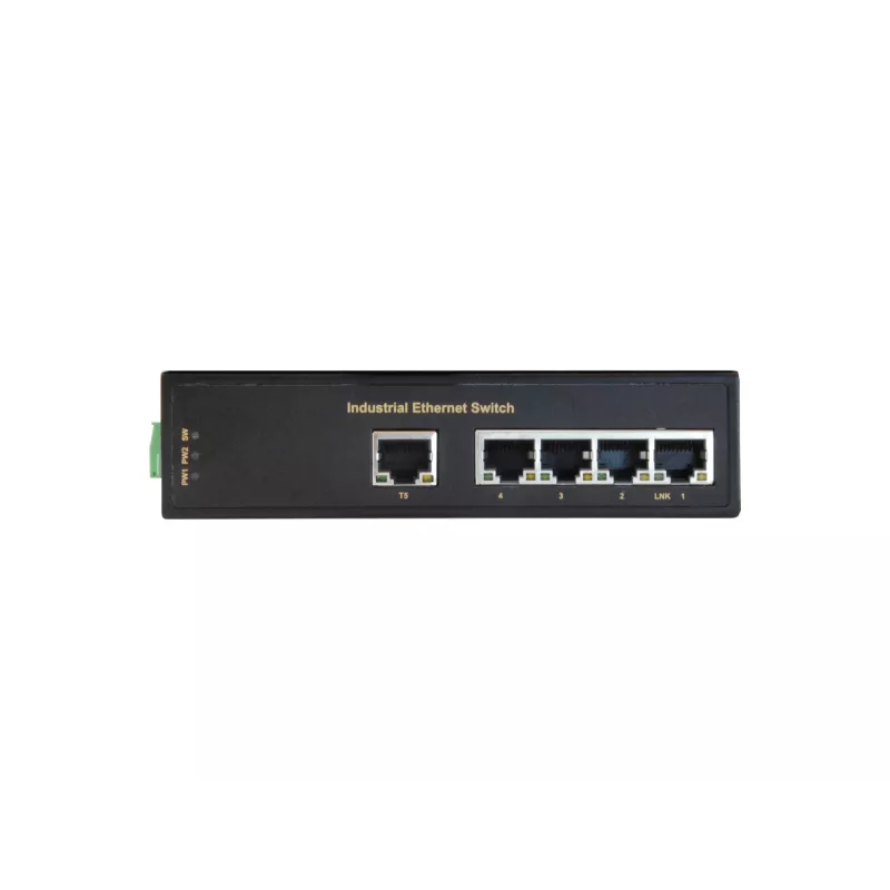 Mittehallitav kommutaator LevelOne IFS-0501 5-pordiline Fast Ethernet tööstuslik kommutaator