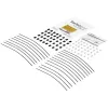 StarTech.com 20-Pack Security kaabel Tethers for Adapters & Dongles - Universal kaabliadapter Tether - Tether kaabel - Adjustable Length Anti-Theft kaabel Tether Lock Kit - Steel