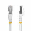 StarTech.com 10m valge CAT8 Etherneti kaabel, tõmbevaba RJ45, 25G/40G, 2000 MHz, 100W PoE++, S/FTP, 26AWG puhas vasktraat, LSZH, varjestatud võrgukaabel koos tõmbetugevdustega, individuaalselt testitud