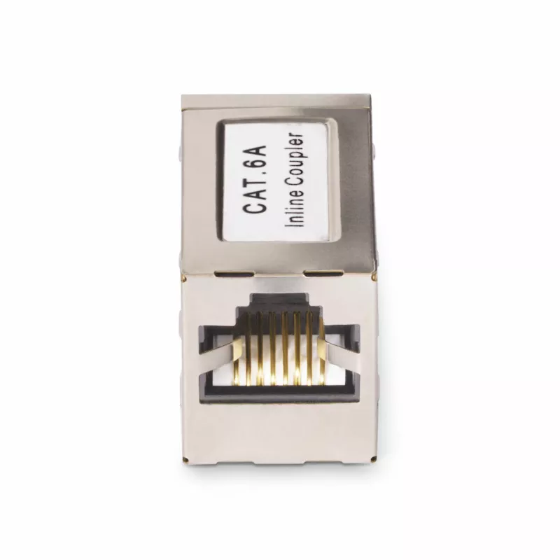 StarTech.com Varjestatud RJ45 Ühenduspesa, Inline Cat6a Ühenduspesa, Emane-Emane (F/F) T568B Kontaktide Järjestus, Varjestatud Etherneti Kaabli Pikendus