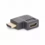 StarTech.com parempoolne HDMI 2.0 adapter, isane-emane, horisontaalne 90-kraadine nurga all HDMI pordisäästja, 4K 60Hz, kiire HDMI pistiku pikendus, M/F