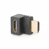 StarTech.com allanurga HDMI 2.0 adapter, isane-emane, vertikaalne 90-kraadine nurga all HDMI-pordi säästja, 4K 60 Hz, kiire HDMI-pistiku pikendus, M/F