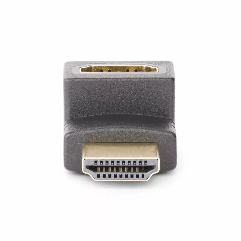 StarTech.com allanurga HDMI 2.0 adapter, isane-emane, vertikaalne 90-kraadine nurga all HDMI-pordi säästja, 4K 60 Hz, kiire HDMI-pistiku pikendus, M/F