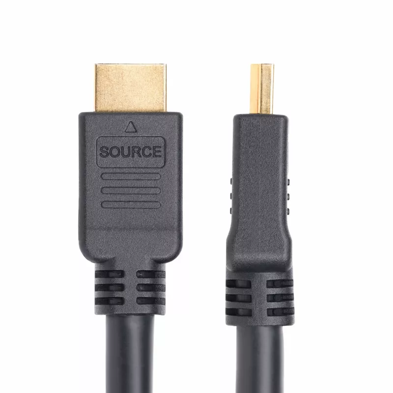StarTech.com 15m (49.2ft) aktiivne HDMI 2.0 kaabel, CMP, plenumikindel, kiire HDMI-kaabel, 4K 60Hz, HDR10/HDCP 2.2/ARC, CMP seinasisene HDMI-juhe