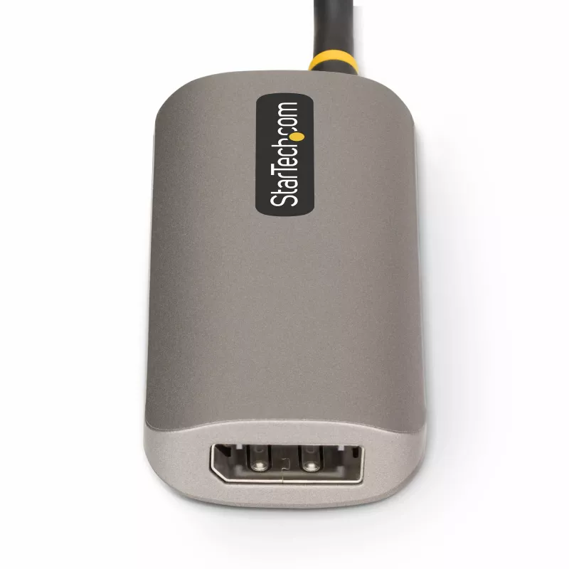 StarTech.com 0,3m HDMI–DisplayPort adapterkaabel, 8K 60Hz, aktiivne HDMI 2.1 to DP 1.4 videomuundur, toide USB kaudu, kaabel kaasas