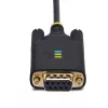 StarTech.com 6,6 jala (2 m) USB-nullmodemi jadaadapteri kaabel, COM-i säilitus, FTDI, USB-A – DB9 RS232, vahetatavad DB9 kruvid/mutrid, Windows/macOS/Linux