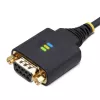StarTech.com 6,6 jala (2 m) USB-nullmodemi jadaadapteri kaabel, COM-i säilitus, FTDI, USB-A – DB9 RS232, vahetatavad DB9 kruvid/mutrid, Windows/macOS/Linux