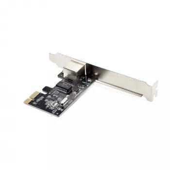 StarTech.com 1-pordine Gigabit PCIe võrguadapter, 10/100/1000Mbps PCI Express LAN-kaart, NIC, Realtek RTL8111H, töötab Windowsi ja Linuxiga, TAA-le vastav