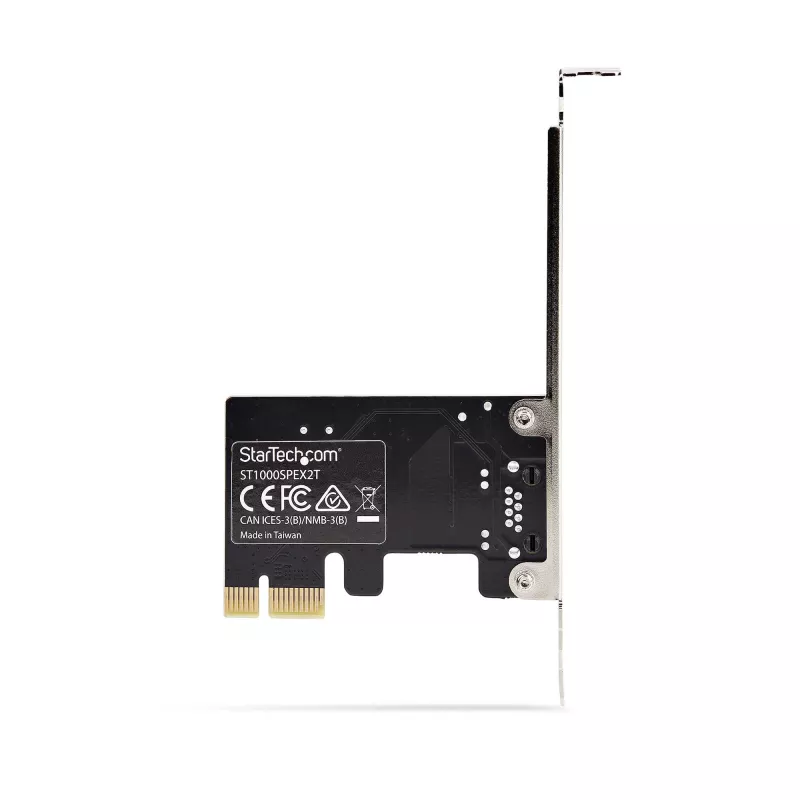 StarTech.com 1-pordine Gigabit PCIe võrguadapter, 10/100/1000Mbps PCI Express LAN-kaart, NIC, Realtek RTL8111H, töötab Windowsi ja Linuxiga, TAA-le vastav