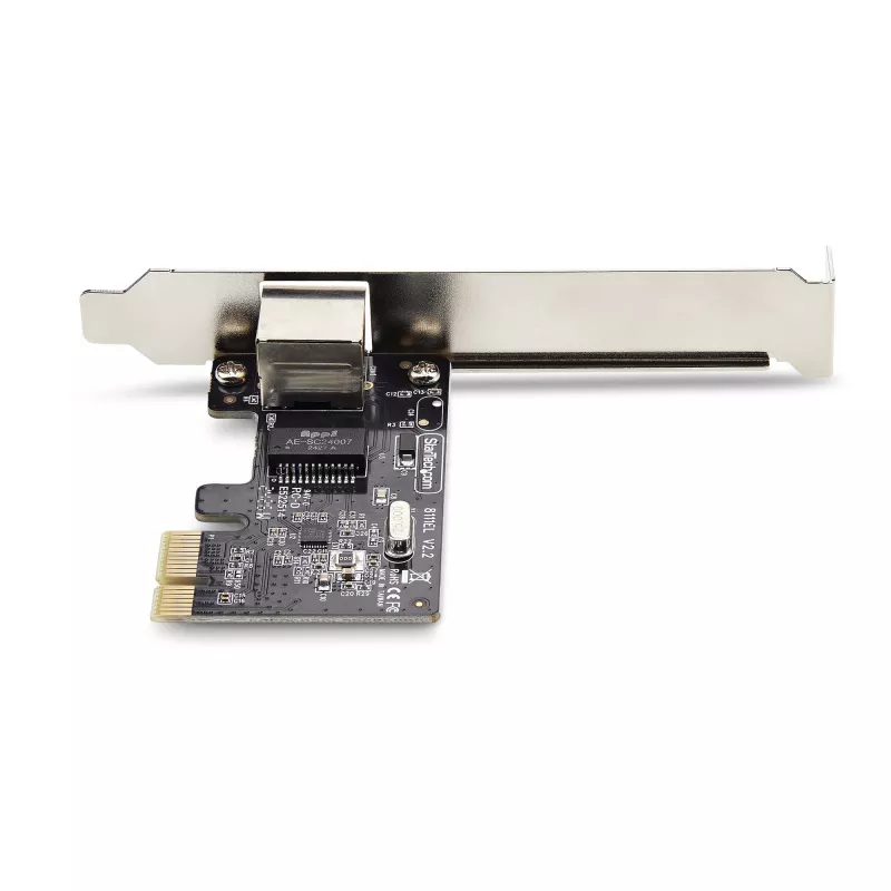 StarTech.com 1-pordine Gigabit PCIe võrguadapter, 10/100/1000Mbps PCI Express LAN-kaart, NIC, Realtek RTL8111H, töötab Windowsi ja Linuxiga, TAA-le vastav