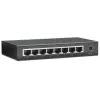 Intellinet 8-pordine kiire Etherneti kontorikommutaator, lauaarvuti suurus, metallist, IEEE 802.3az (energiasäästlik Ethernet), karp
