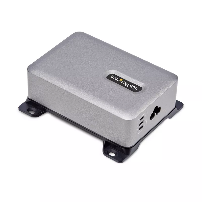 StarTech.com 4-pordiline mitme seadme USB-C laadija, 240 W kokku, üksik port 140 W EPR, PD 3.1, kruvilukustuvad pordid, nõupidamisruumid, kronstein pinnale paigaldamiseks kaasas